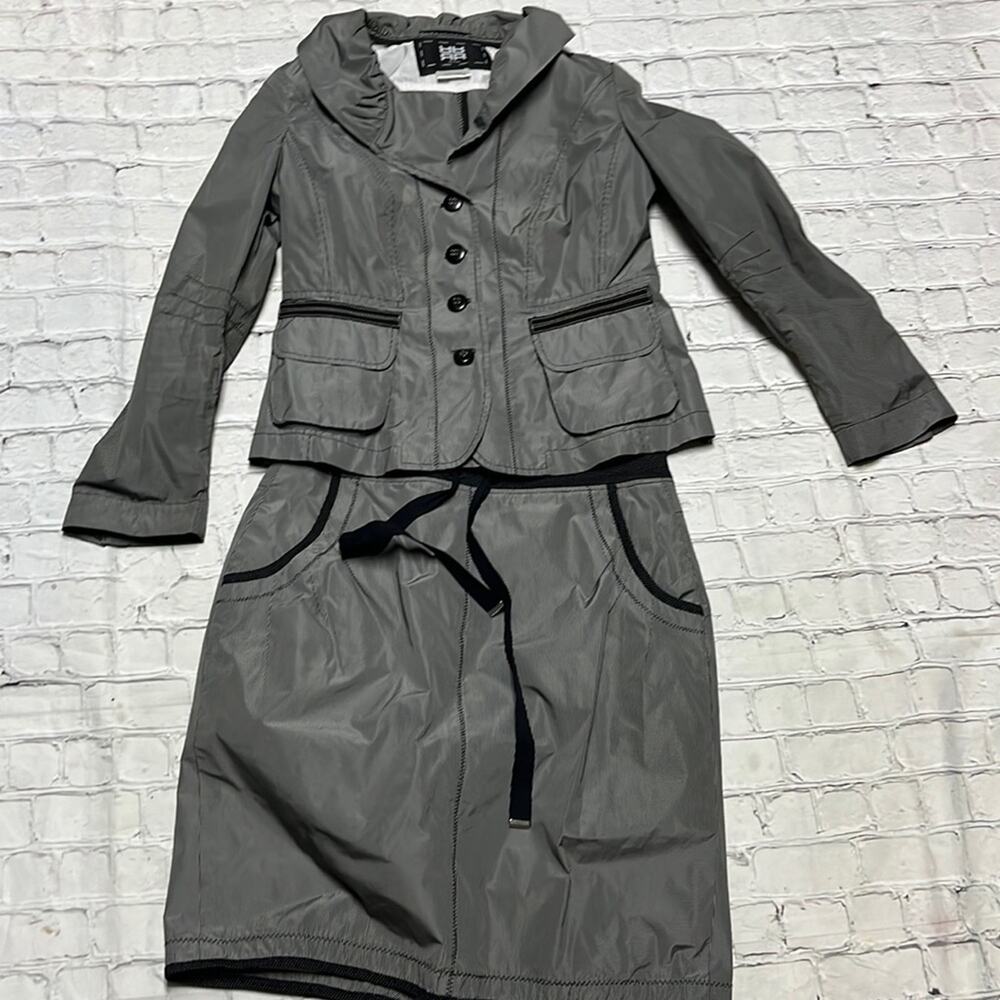 Riani Blazer Skirt Set gingham 40